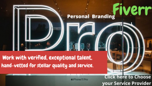 Fiverr pro personal branding service